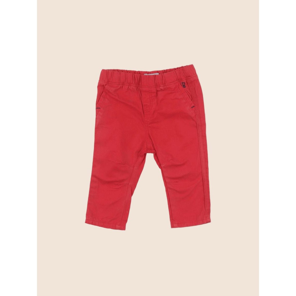 Pantalon - Etat satisfaisant rouge, OBAIBI