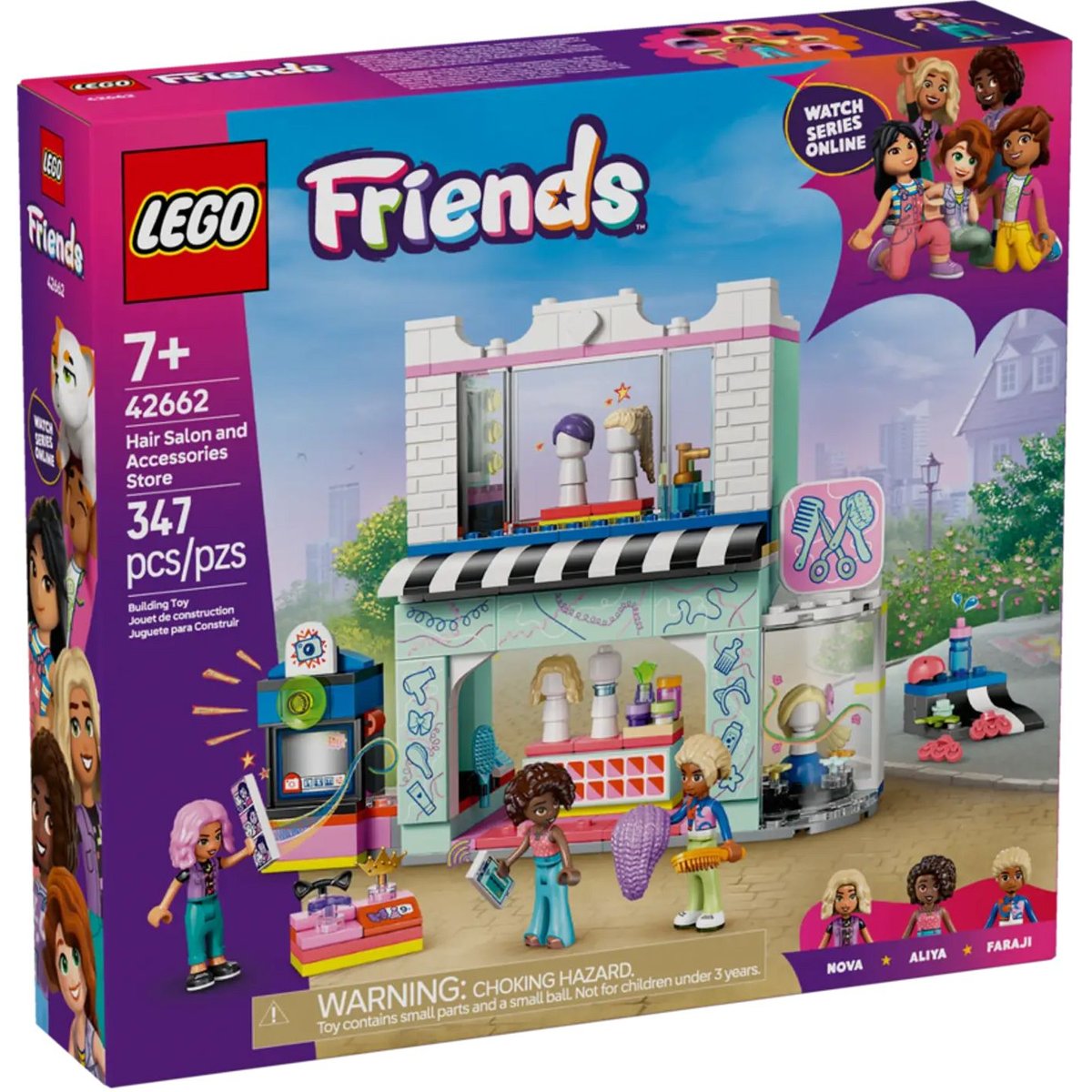 LEGO Friends - Salon de Coiffure et Boutique d'Accessoires - 42662 couleur unique, LEGO