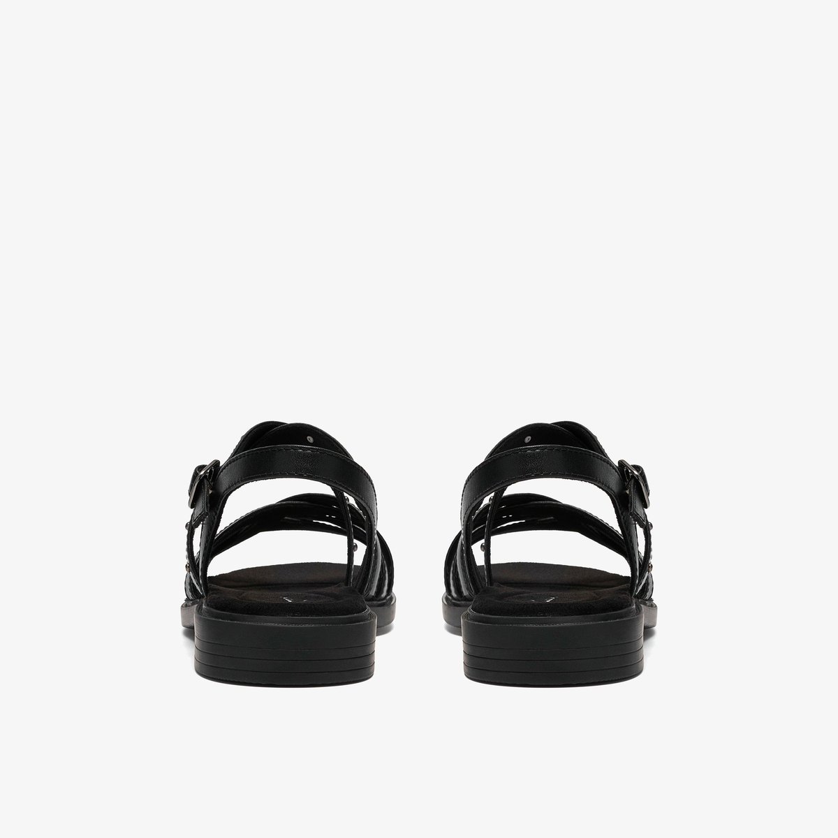 Sandales spartiates Cuir TRIVANNI COVE noir, CLARKS