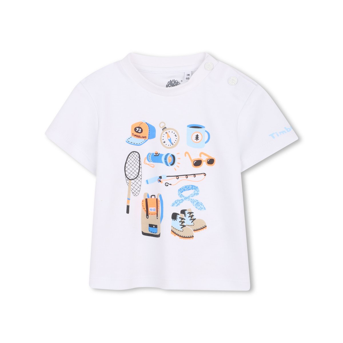 Tee-shirt manches courtes blanc, TIMBERLAND