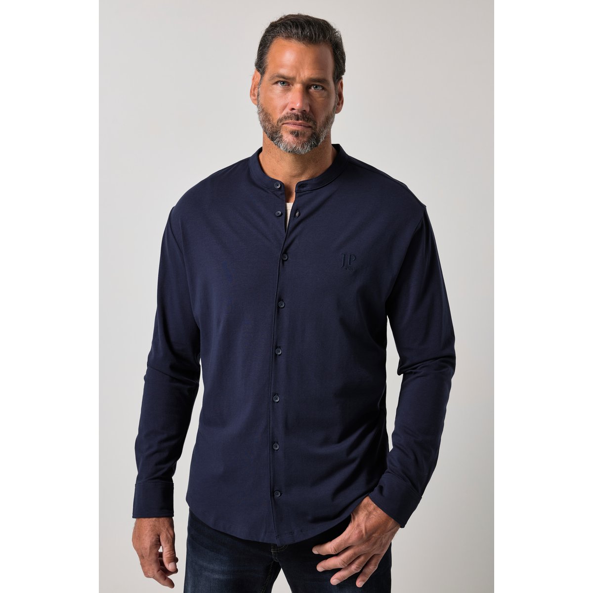 Chemise finition FLEXNAMIC® bleu marine, JP1880