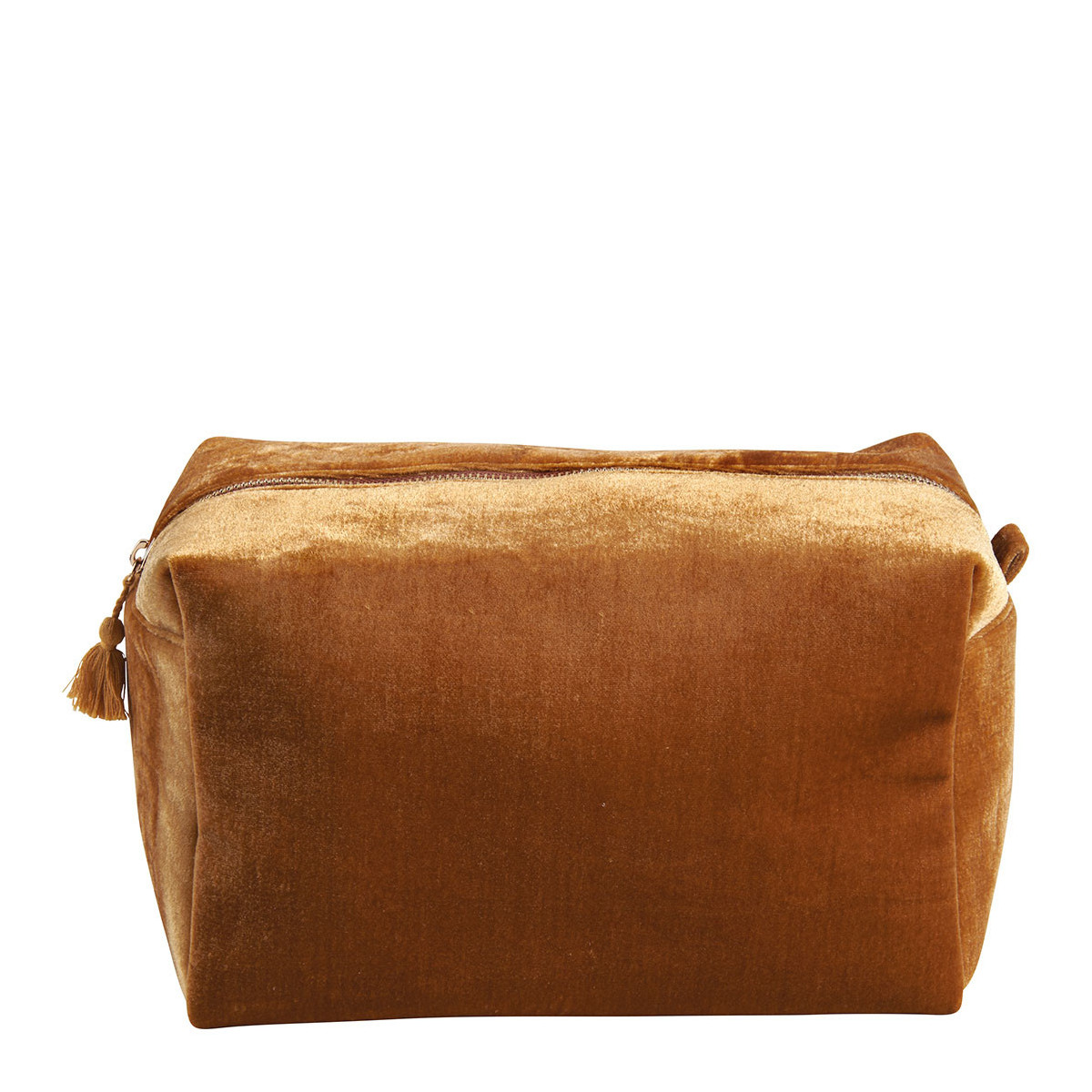Trousse de toilette rectangulaire jaune, MATHILDE M