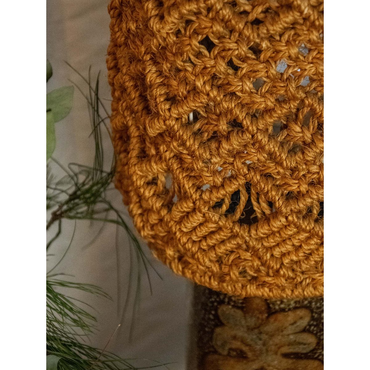 Lampe à poser en grès Suzanne N°479 - Bon état gris, DEBONGOUT