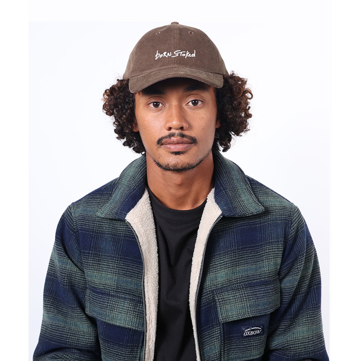 Casquette SLOGAN deep brown, OXBOW