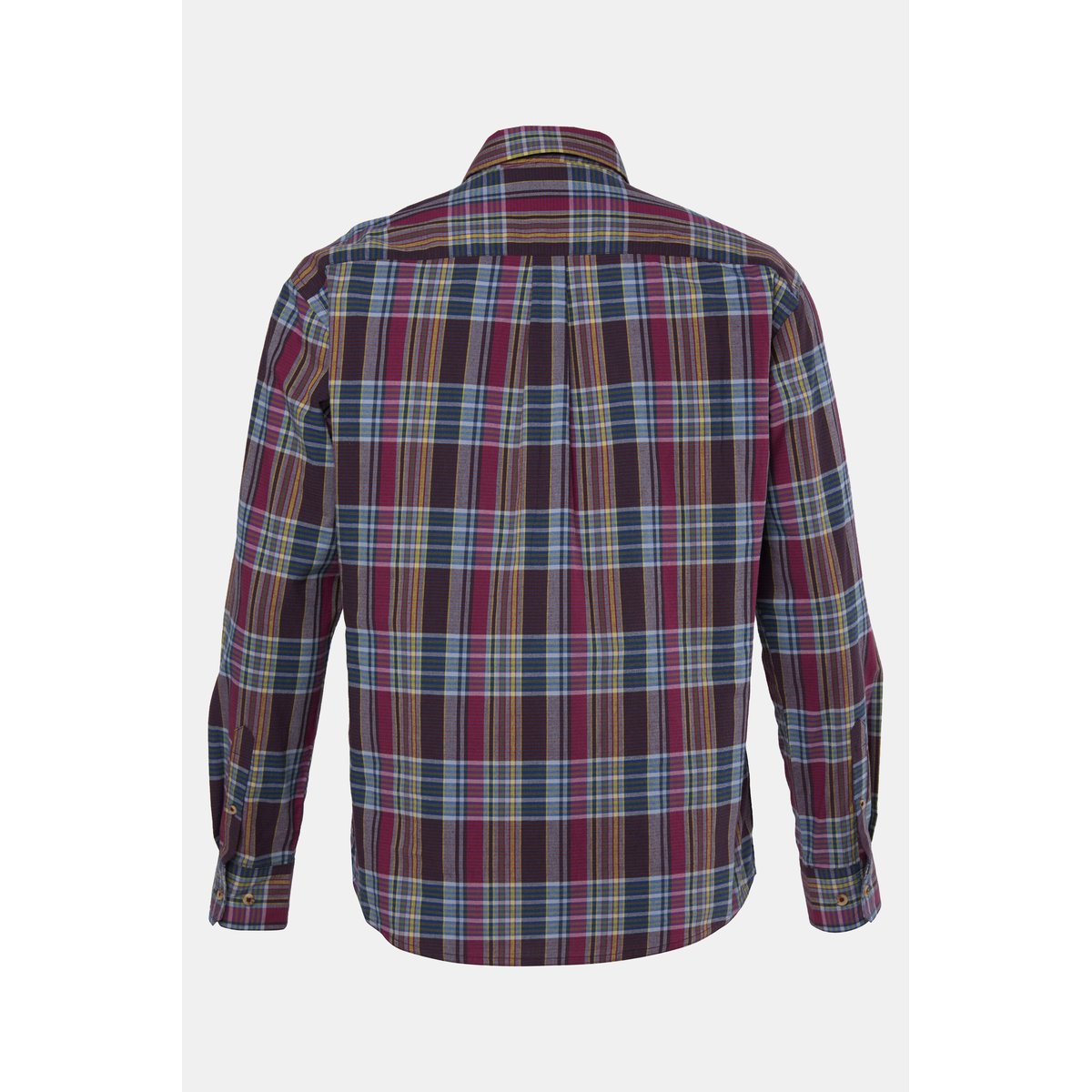 Chemise à carreaux bordeaux, JP1880