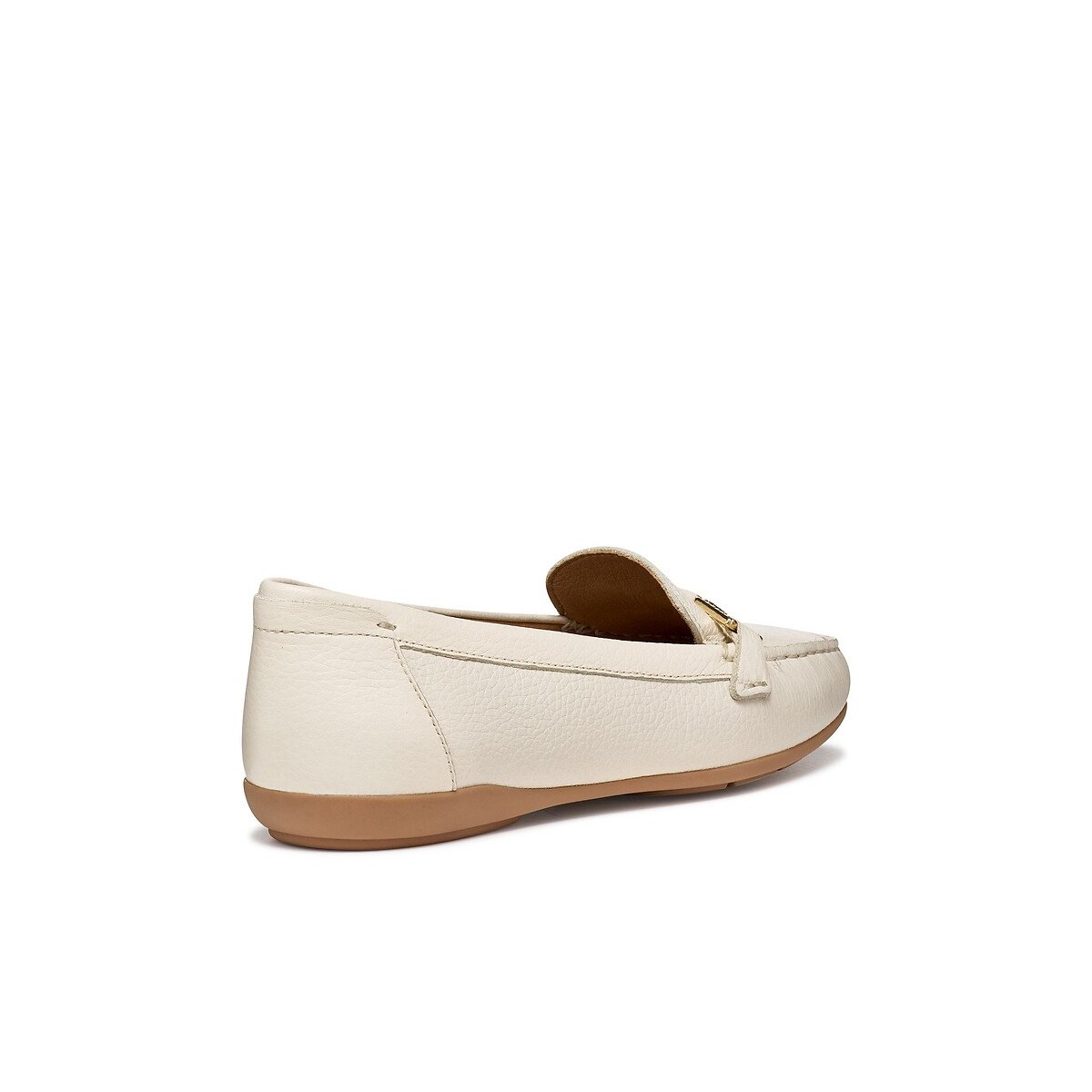 Annytah Leather Loafers ecru , GEOX