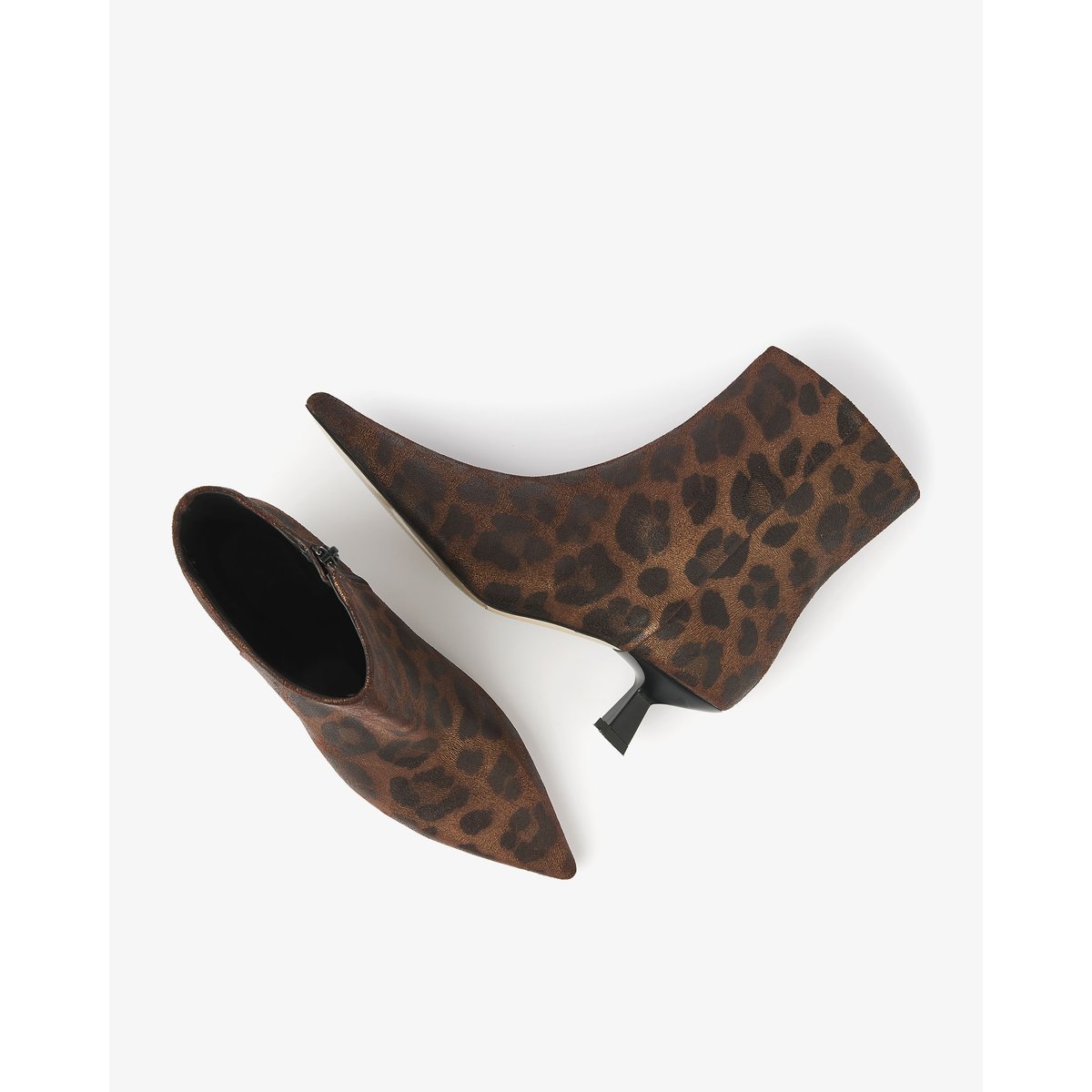 Bottines SUZY FRANKY marron,leopard print, VIA VAI
