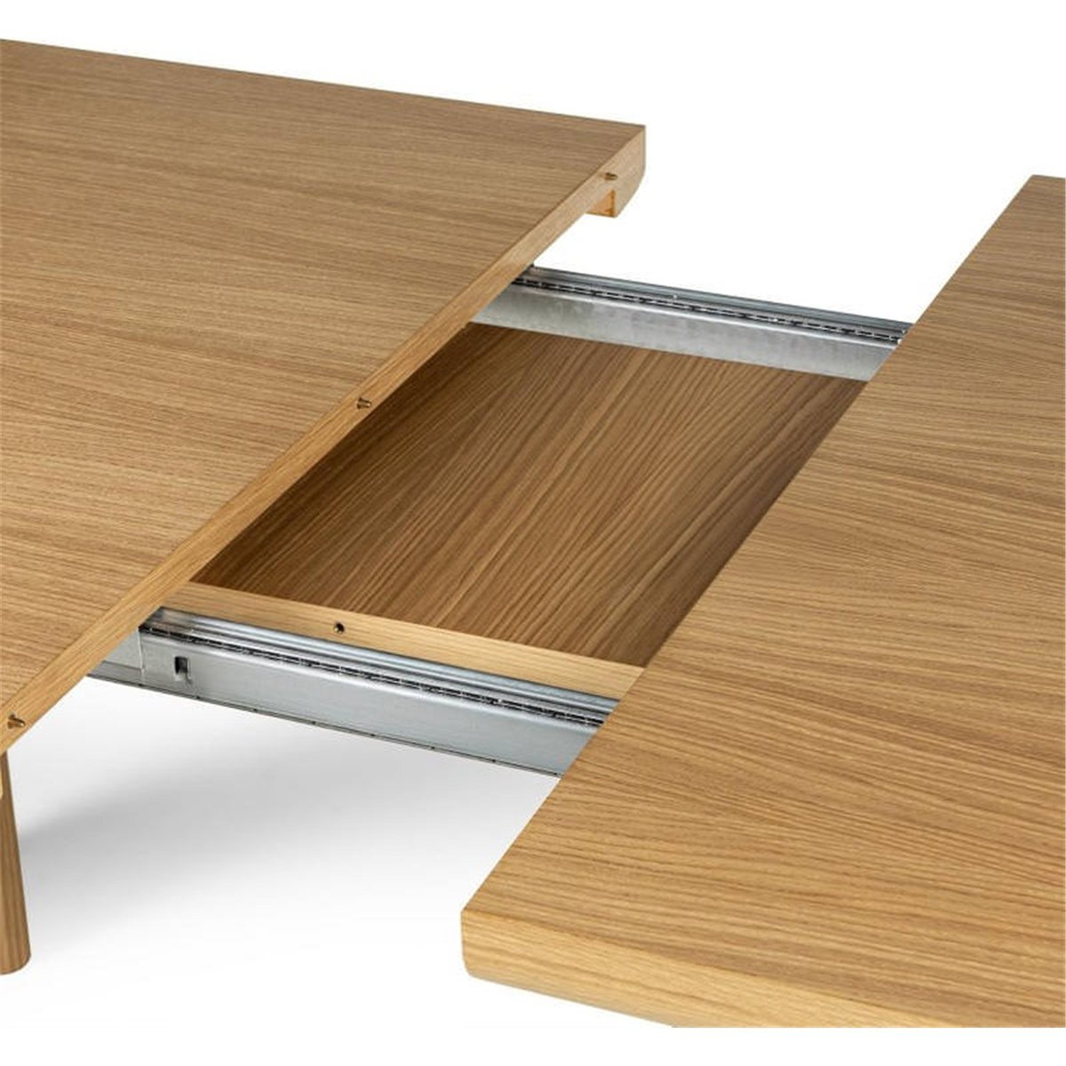 Table extensible rectangulaire ESTRELLA bois naturel, RECOLLECTION