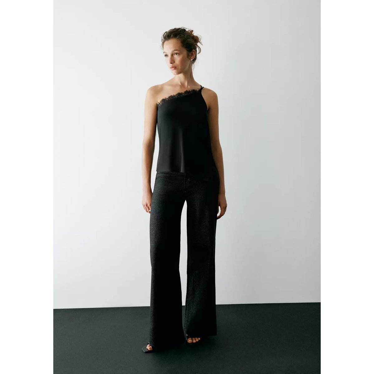 JEANS GLAM noir, MANGO TEEN