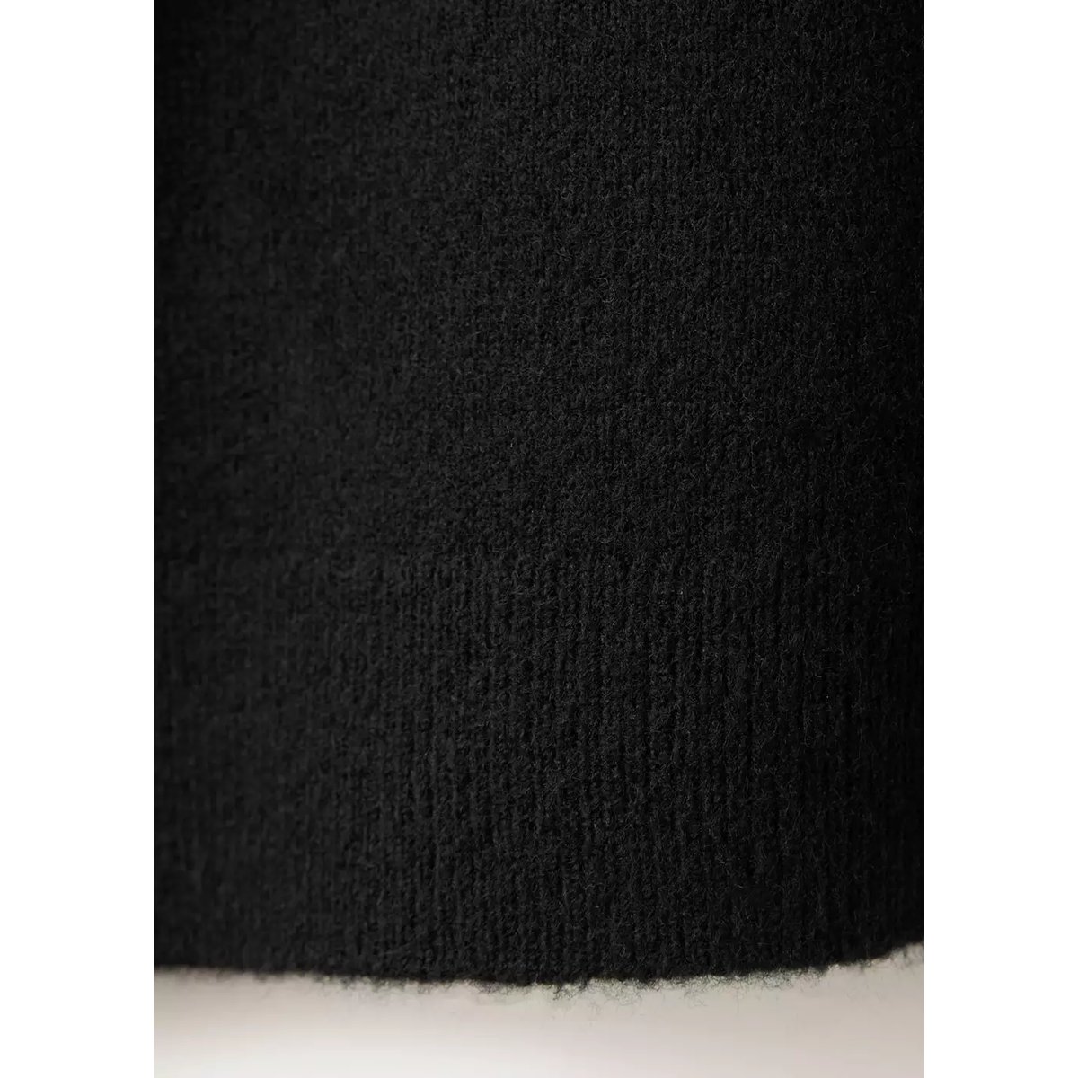 Pull en maille détail brillant aux épaules noir, MANGO TEEN