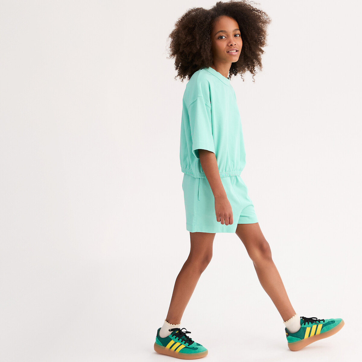Short en jersey lourd vert, LA REDOUTE COLLECTIONS