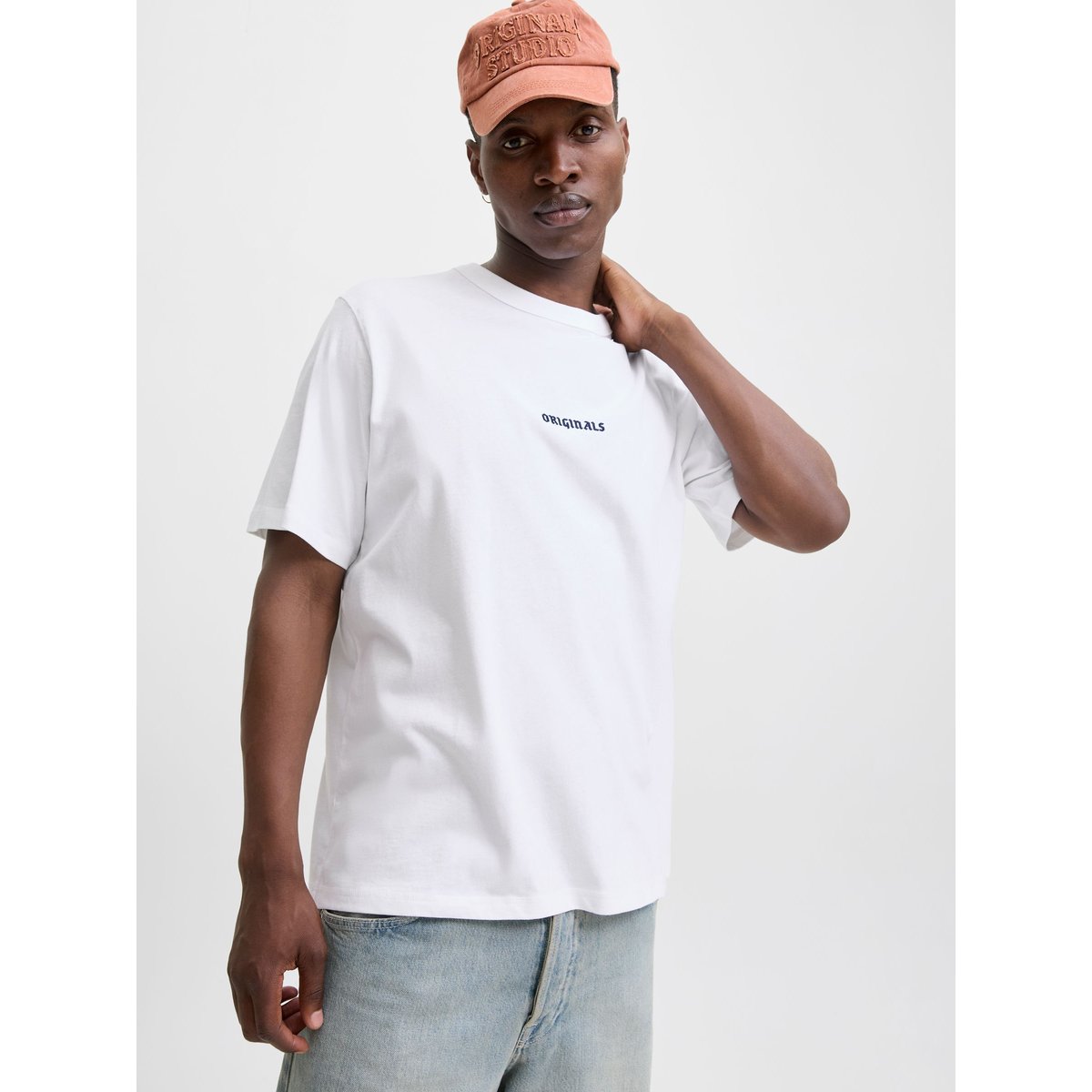 T-Shirt bright white, JACK & JONES