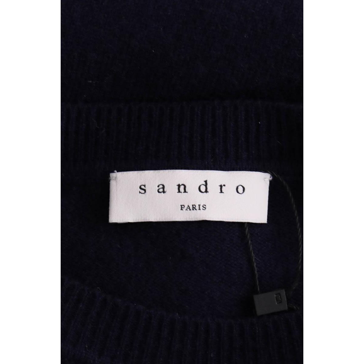 Robe pull - Très Bon État marine, SANDRO
