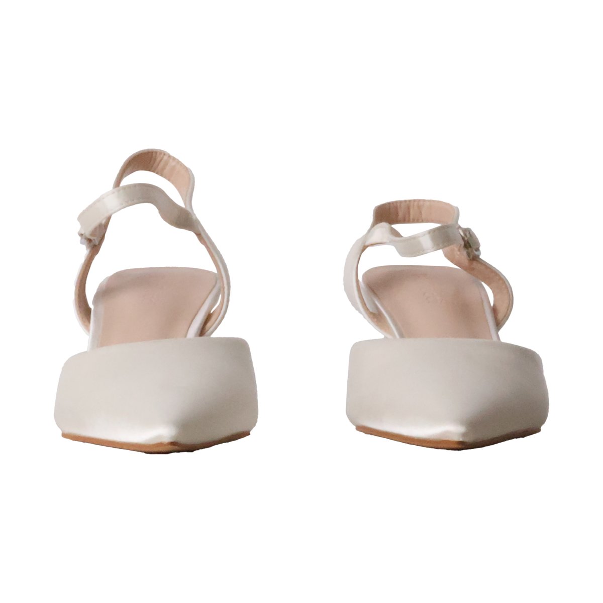 Escarpin à Talon Bellucci blanc, ENZA NUCCI