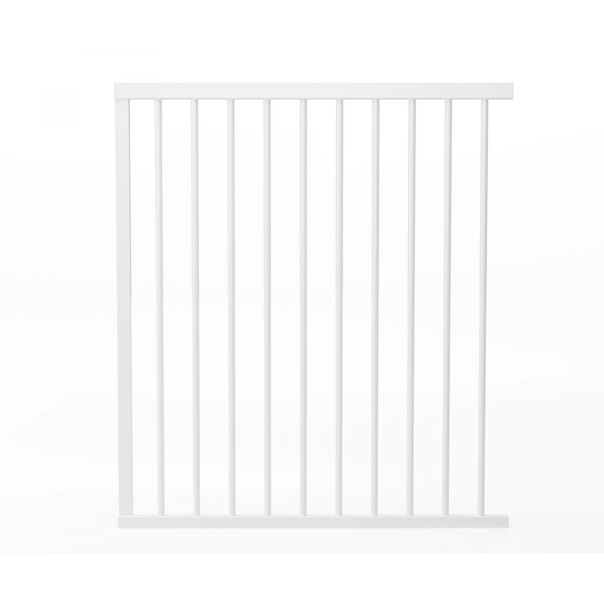 Barrière de porte à pression Easylock Plus métal160,5 cm 168,5 cm couleur unique, GEUTHER