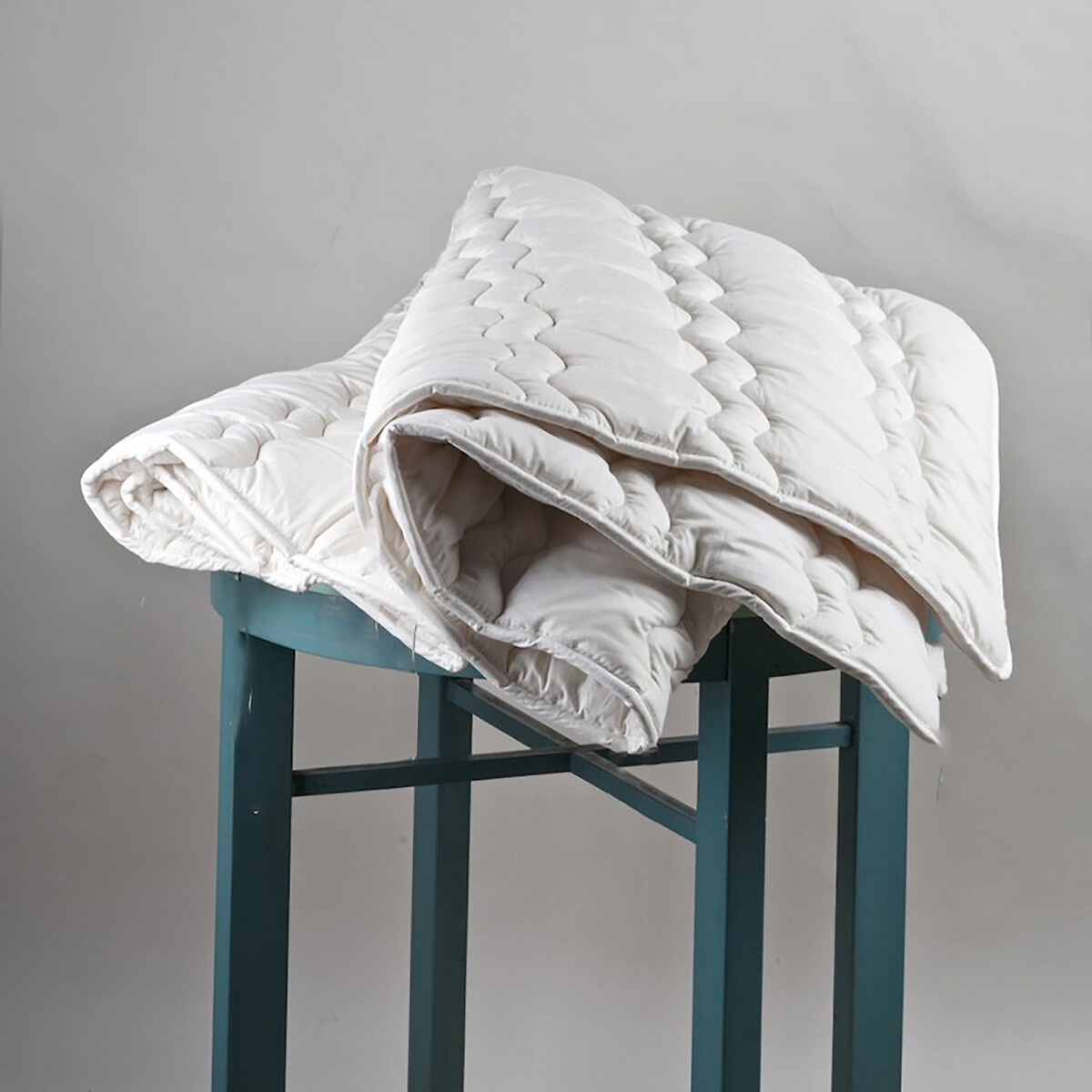 Couette en laine lavable et coton bio beige, EUROPE & NATURE