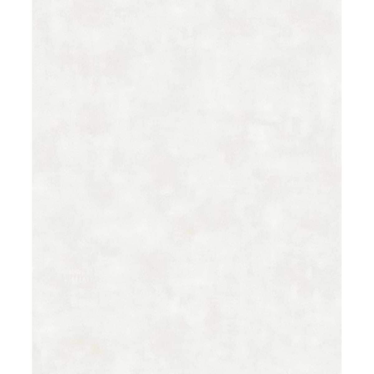 Papier peint uni effet toile lin blanc pur blanc, HEXOA