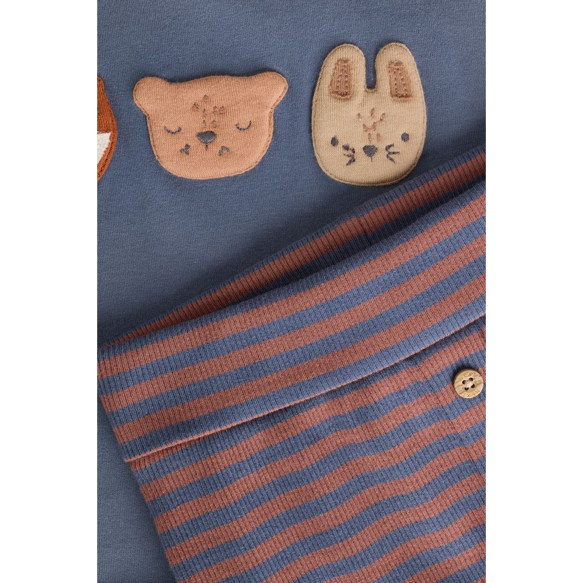Ensemble bébé haut et legging, 2 pièces forêt bleue, NEXT