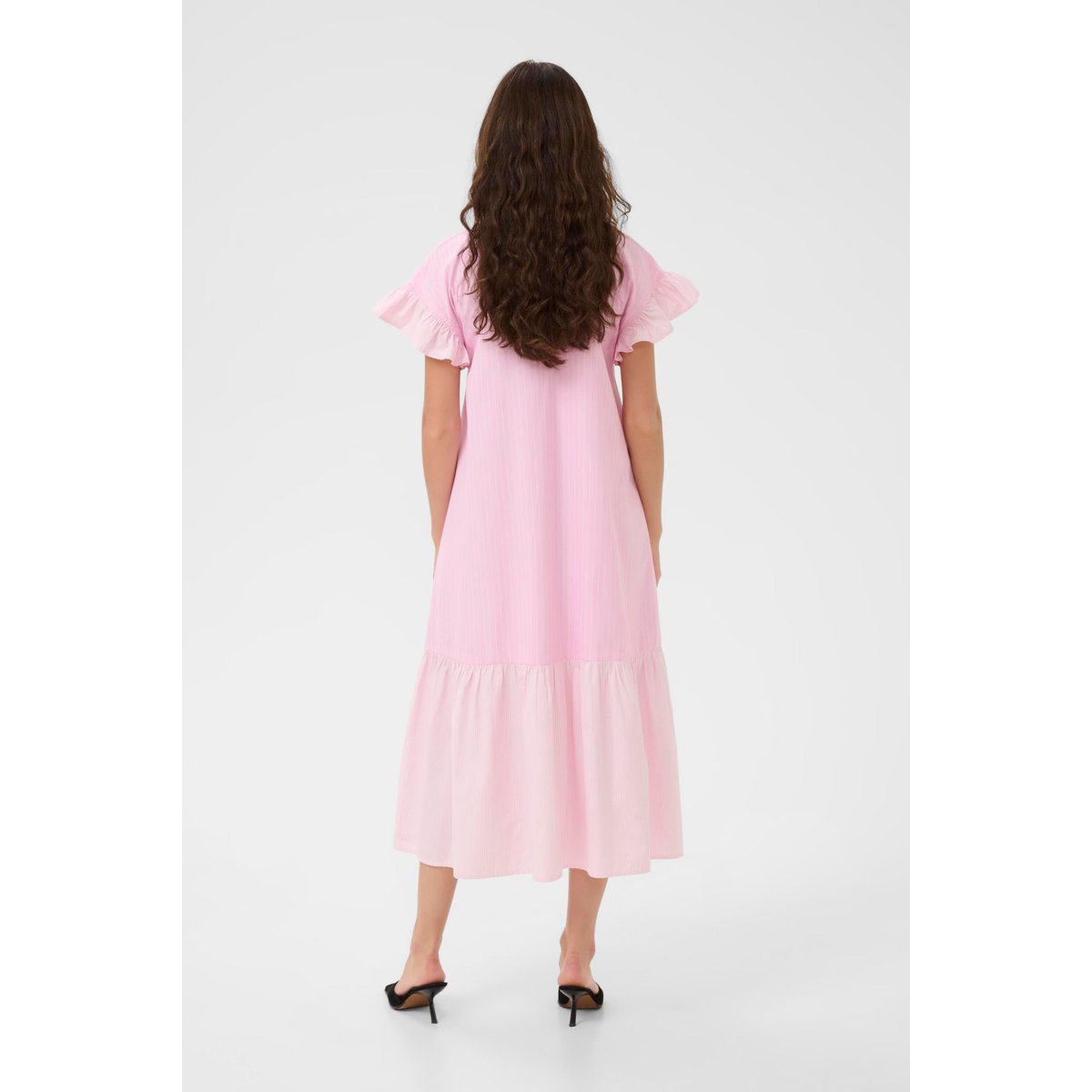 Robe rose pink stripe mix, CULTURE