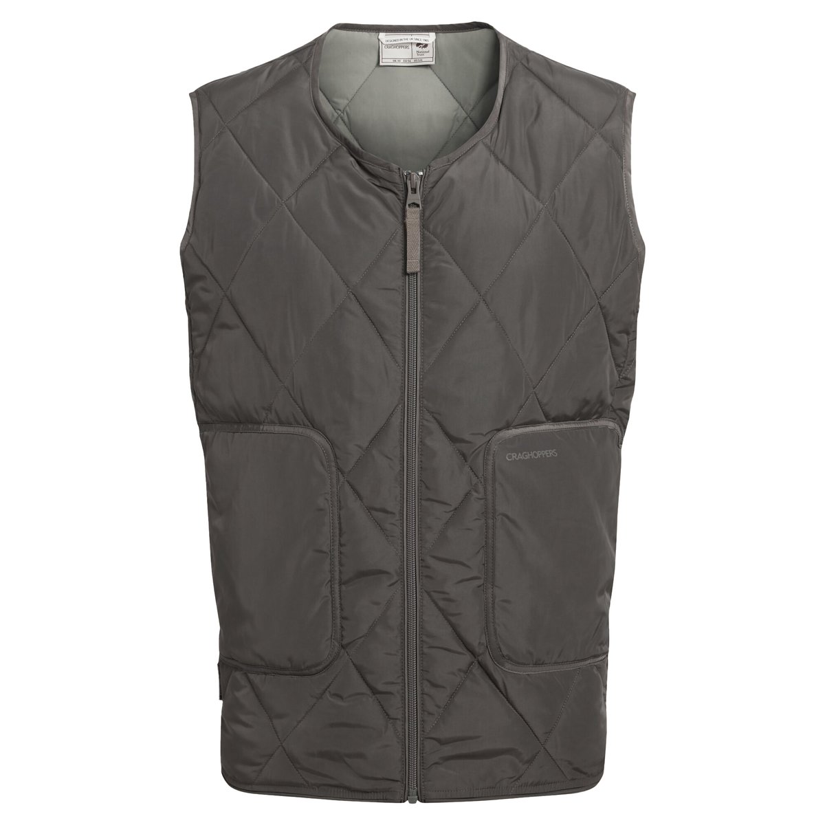 Veste sans manches NATIONAL TRUST BORAGE gris foncé, CRAGHOPPERS