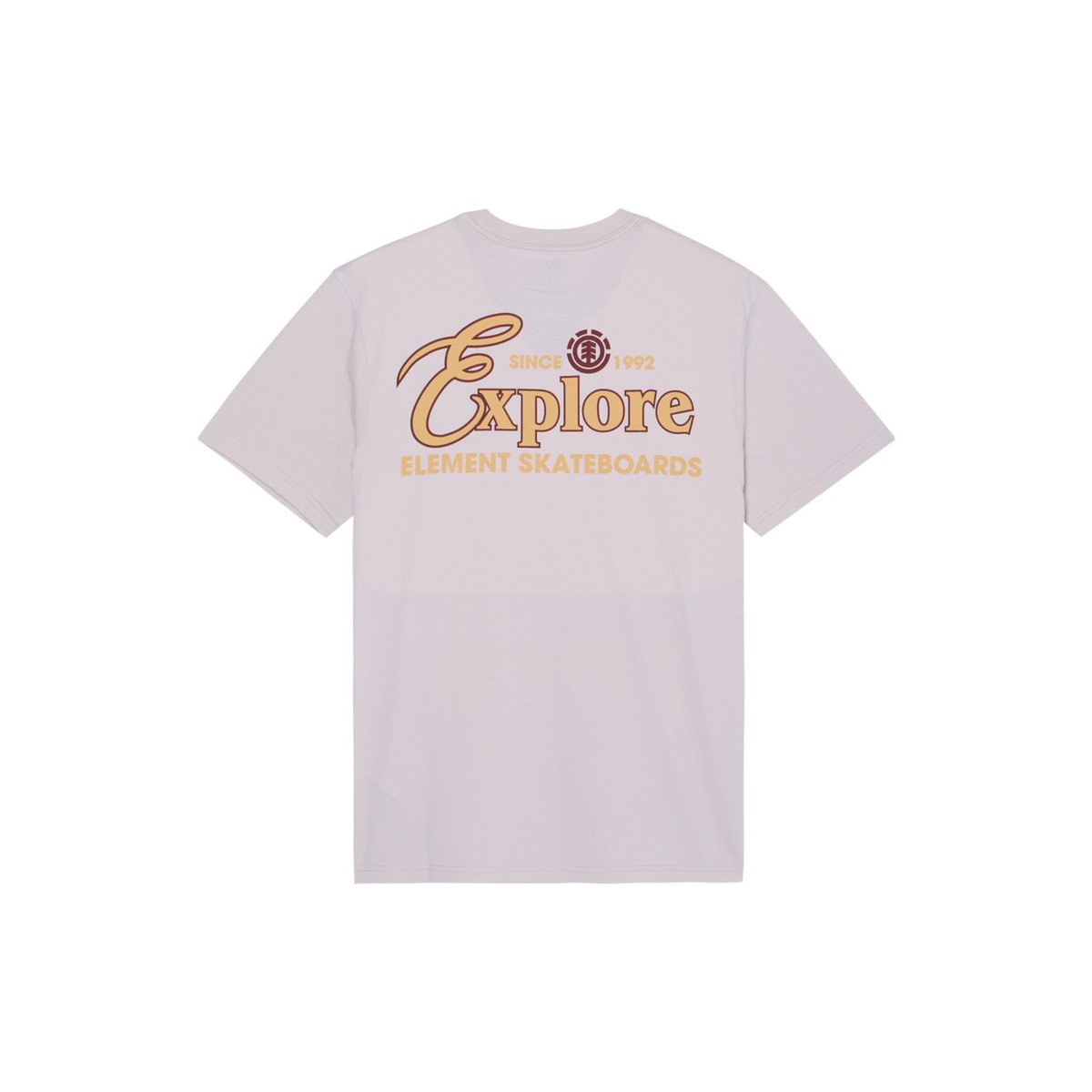T-Shirt manches courtes EXPLORE beige oat milk, ELEMENT