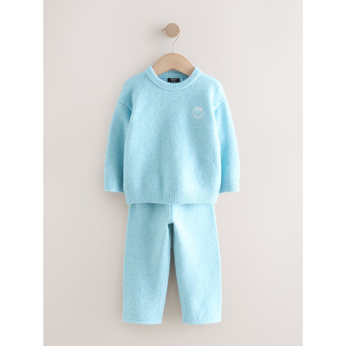 Pull ras du cou et pantalon de jogging bleu clair, NEXT
