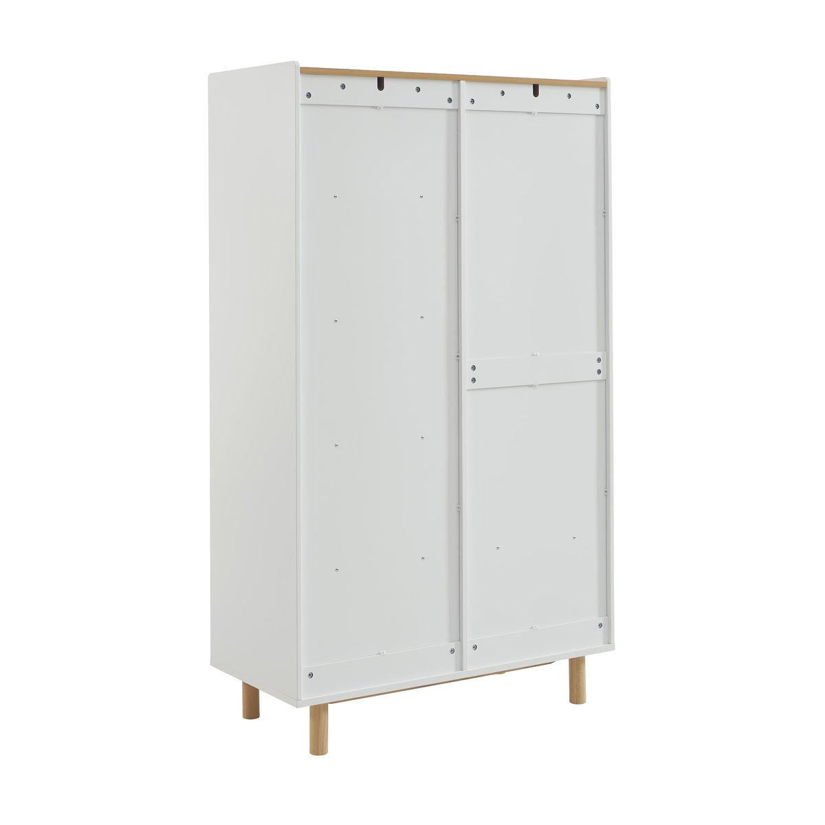 Armoire enfant 2 portes  AURA blanc, BAÏTA