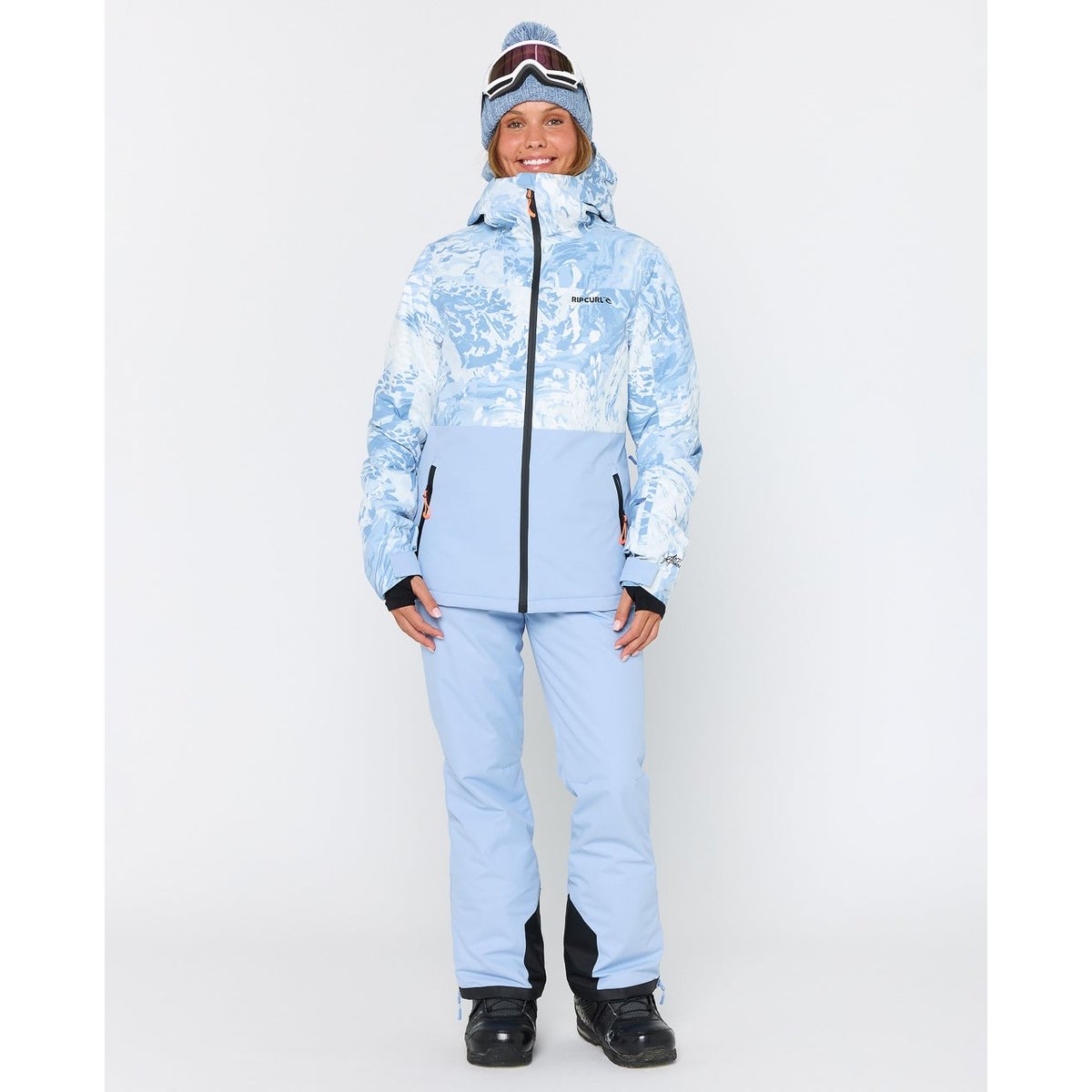 Pantalon de ski ANTI-SERIES bleu moyen, RIP CURL