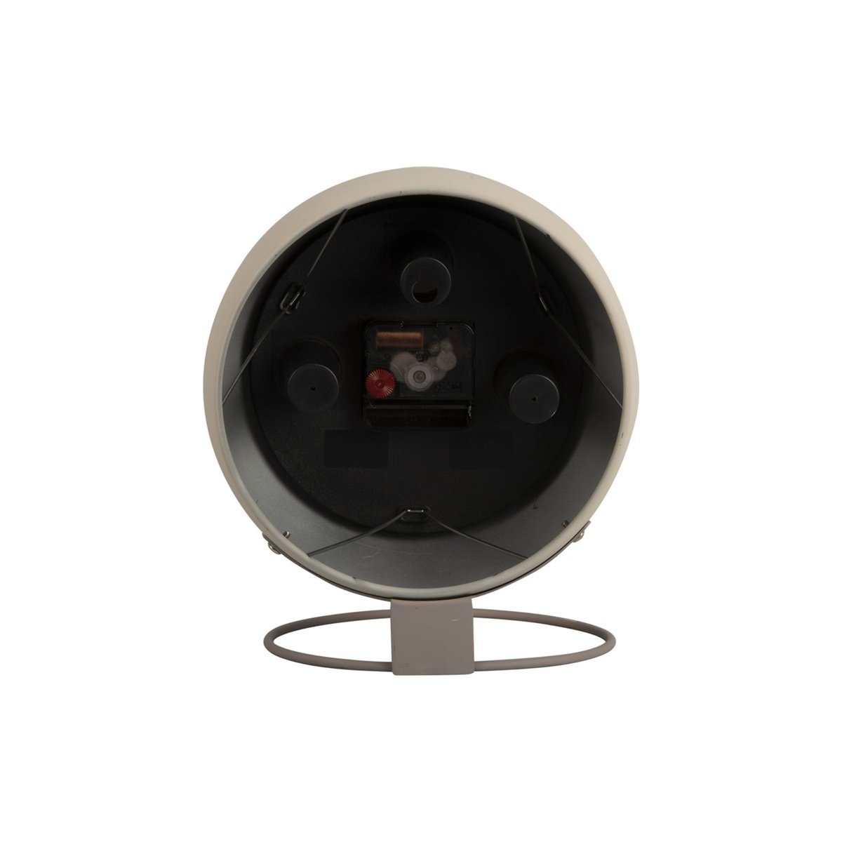 Horloge De Table Le fer NIRVANA GLOBE gris chaud, KARLSSON