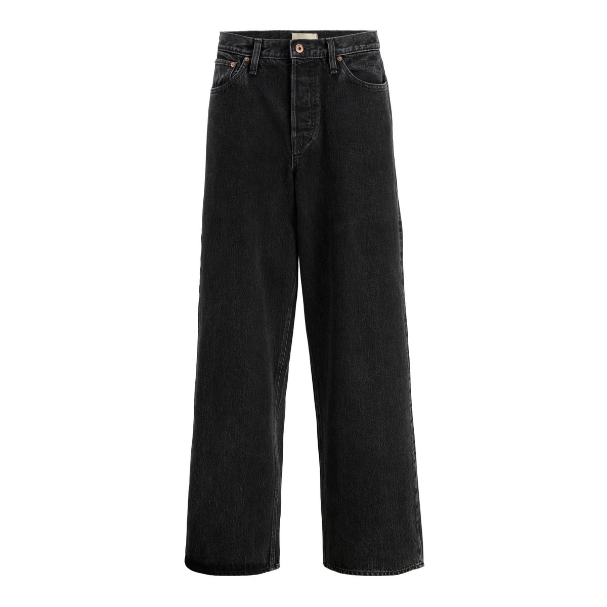 Jean Extra Baggy Fit black denim, JACK & JONES JUNIOR