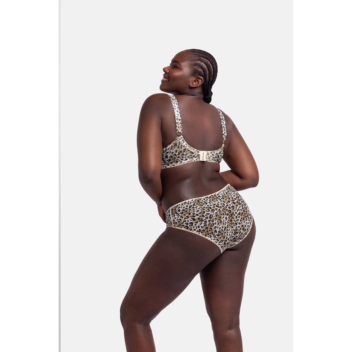 Eudora Balcony Bra leopard print, DORINA