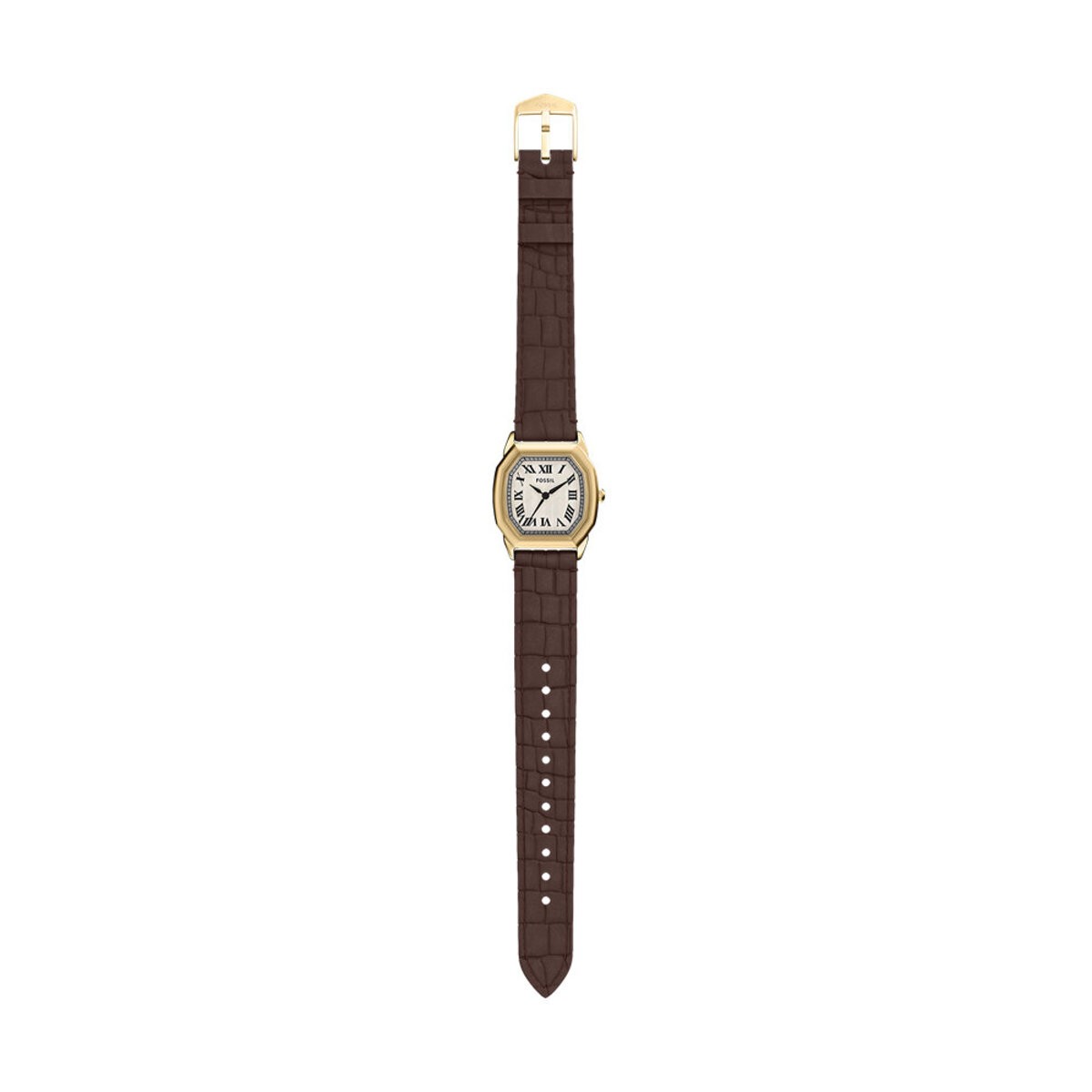 Montre Analogique  HARLOW argenté beige marron, FOSSIL