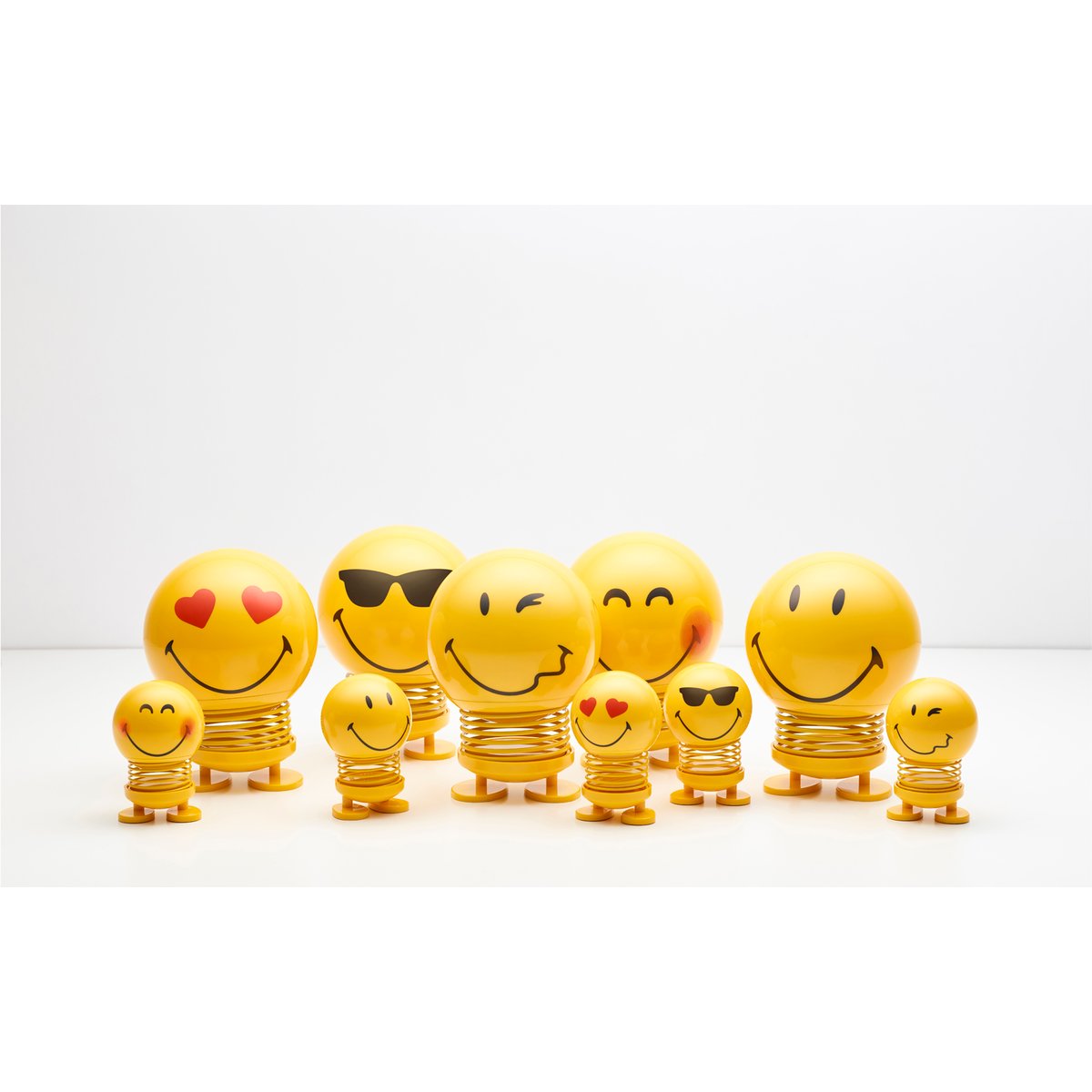 Hoptimist SMILEY COOL jaune, HOPTIMIST