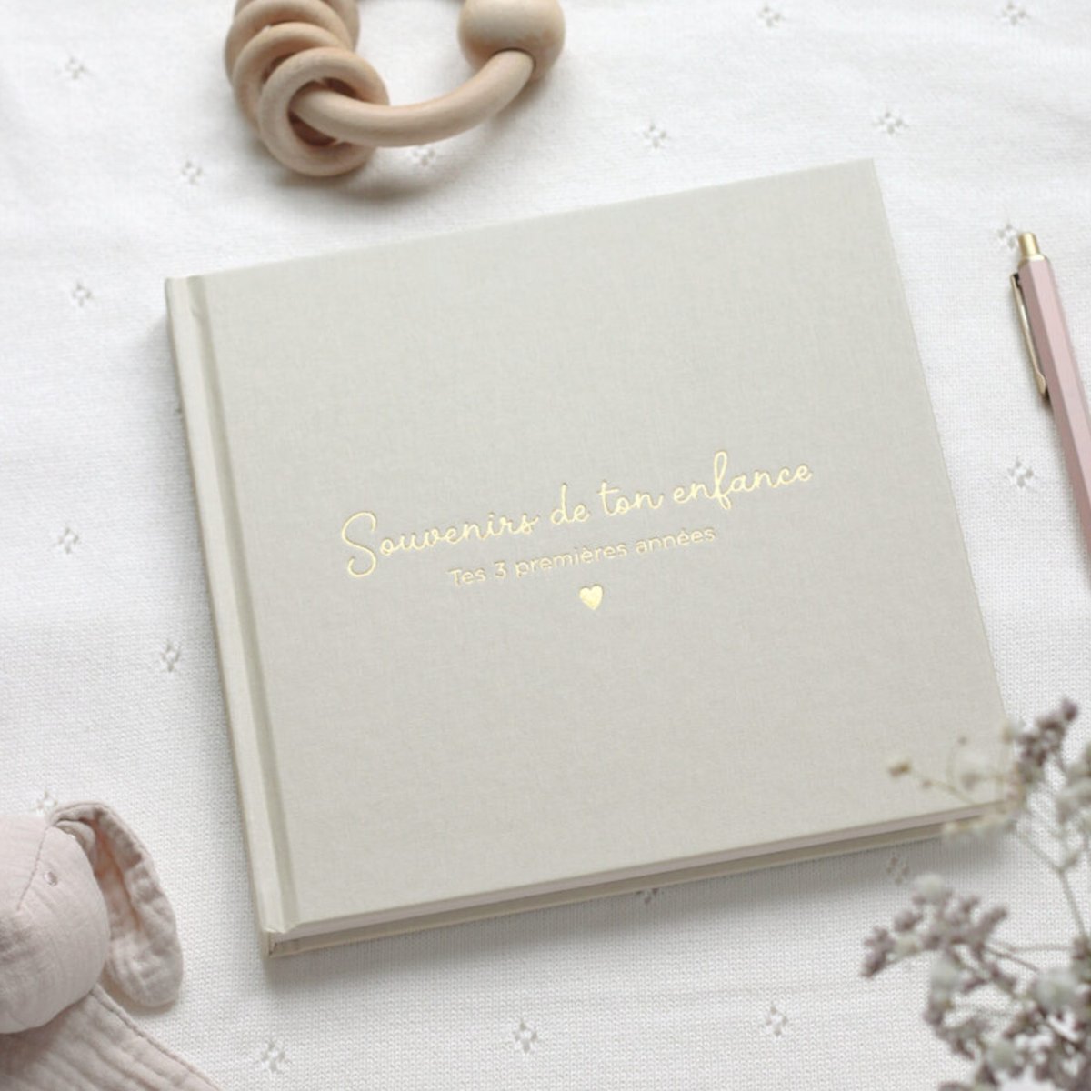 Livre Souvenirs de ton enfance beige, ZÜ
