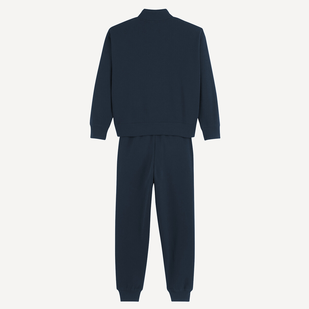 Ensemble sweat et pantalon de jogging molleton bleu marine, LA REDOUTE COLLECTIONS
