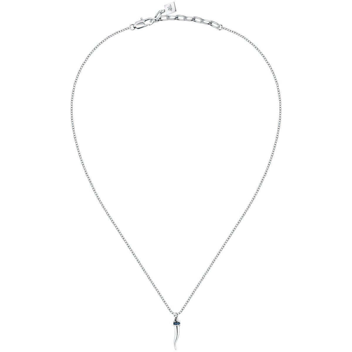 Collier en acier, cristaux MOTOWN bleu, MORELLATO