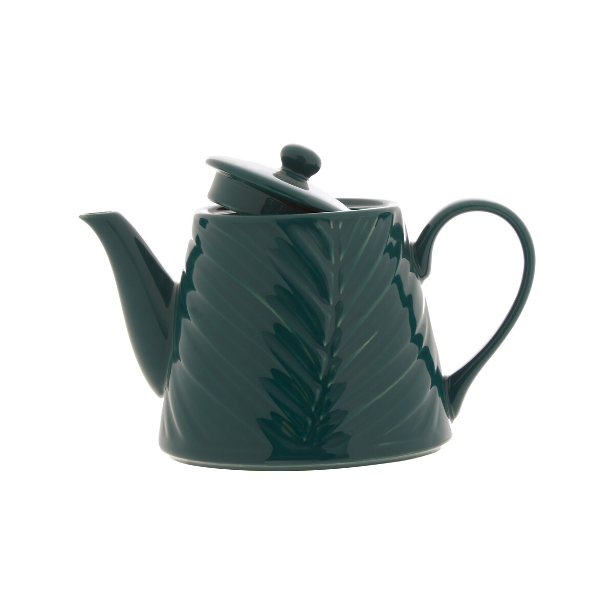 Bali Dark Green Teapot, 850ml green, SO'HOME
