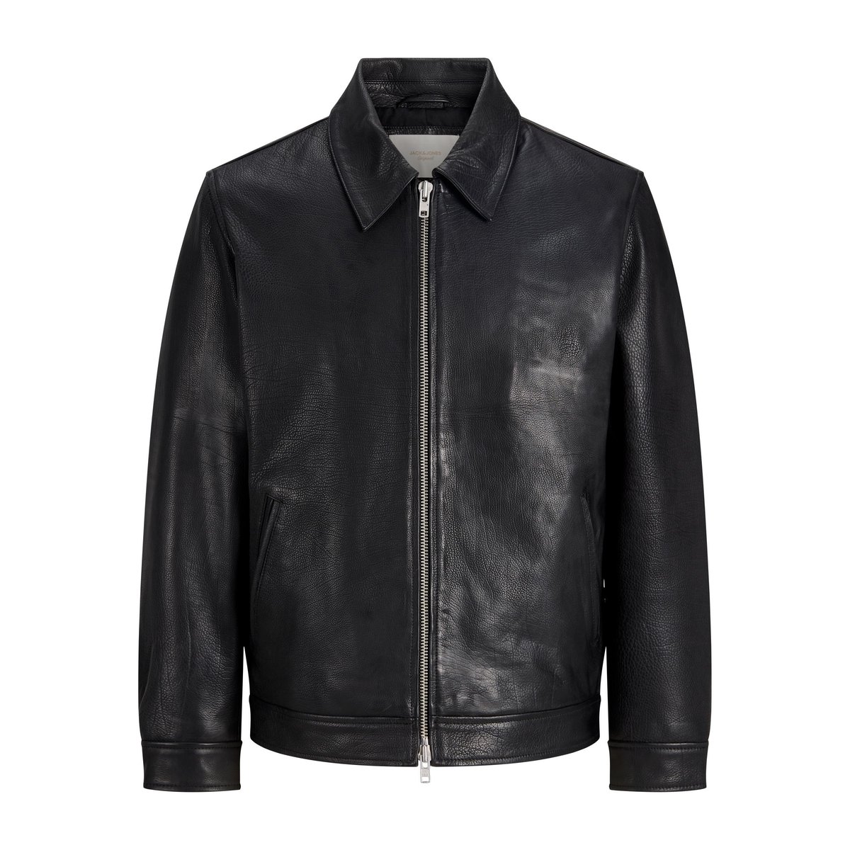 Veste En Cuir black, JACK & JONES