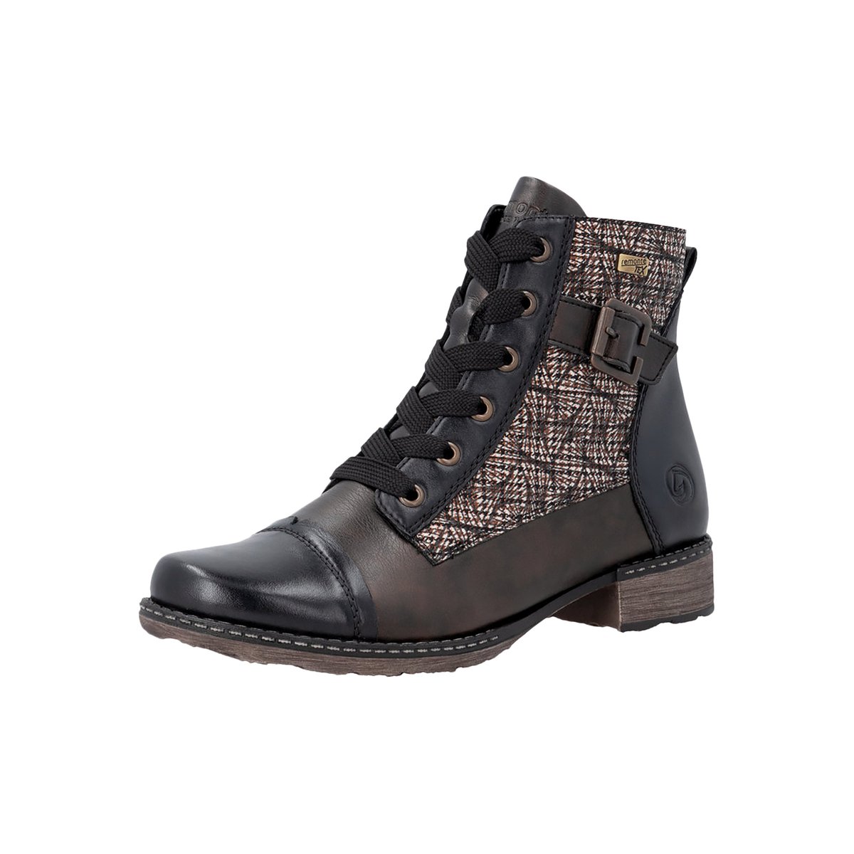 Bottines à Lacets Et Zip Odeon metalic, REMONTE