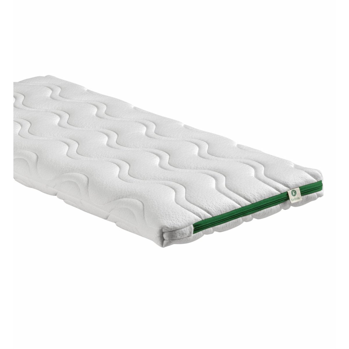 Housse de matelas berceau/landau, épaisseur 5cm - ALOE R blanc, KADOLIS