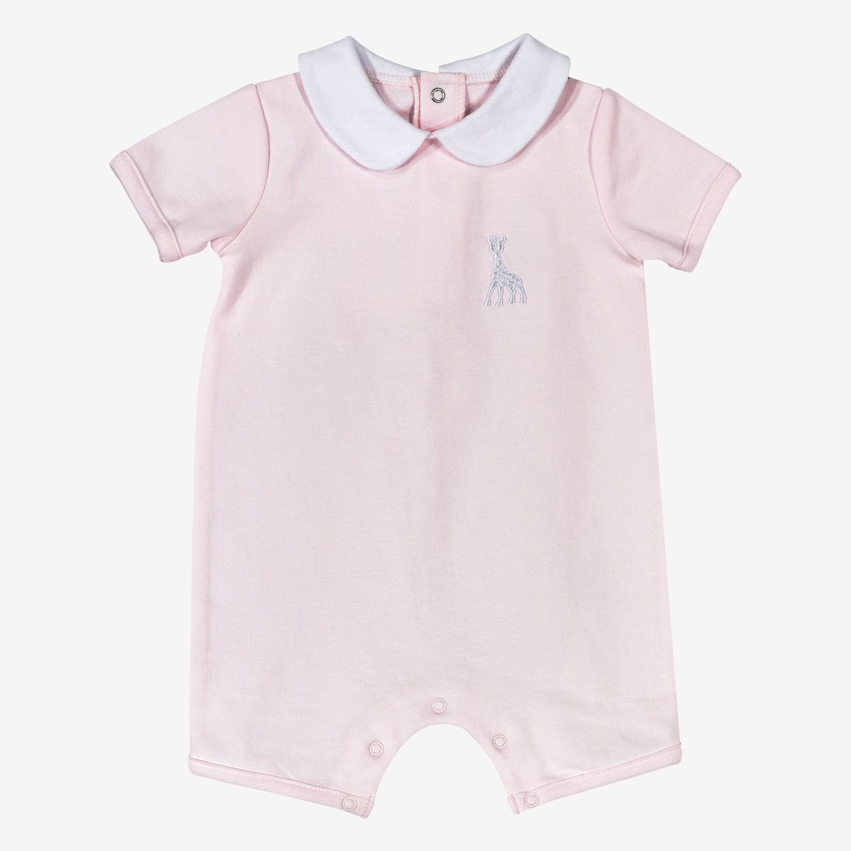 Combishort bébé Sophie La Girafe® rosa, TROIS KILOS SEPT