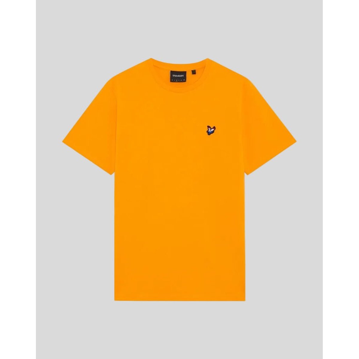 T-shirt à motif d'aigle néerlandais orange vif, LYLE & SCOTT