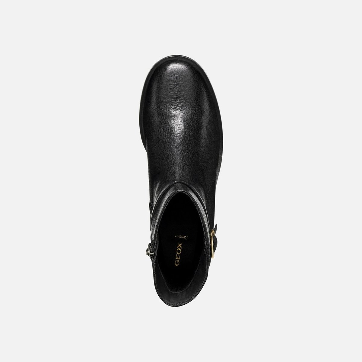Bottines talons en cuir, SOBIMA noir, GEOX
