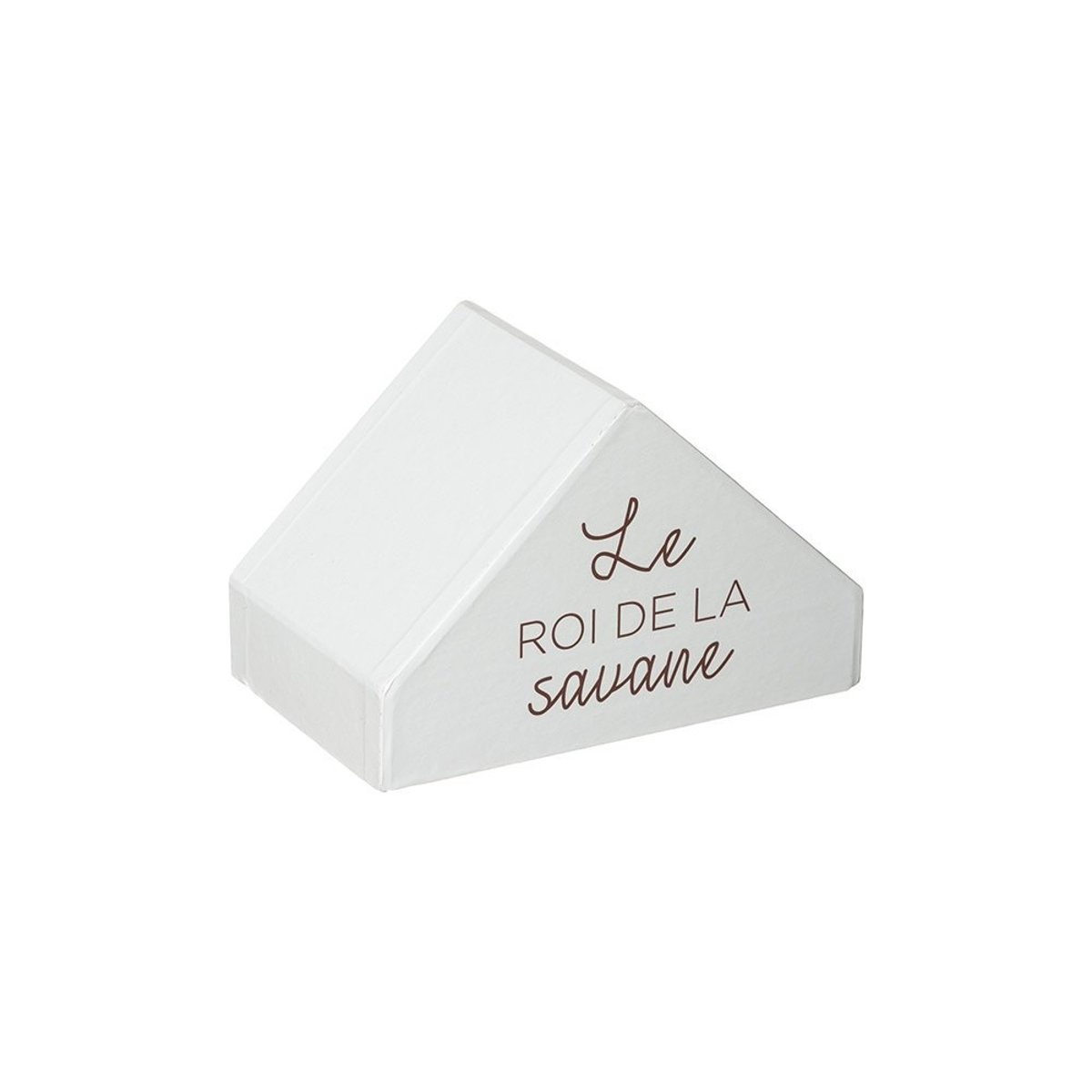 Lot De 2 Boites De Rangement Forme Hutte marron, ATMOSPHERA