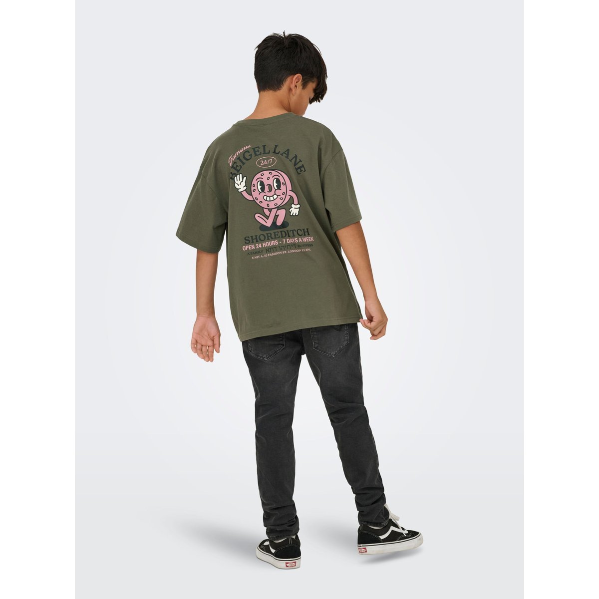 T-Shirt verte - olive night 1, ONLY & SONS JUNIOR