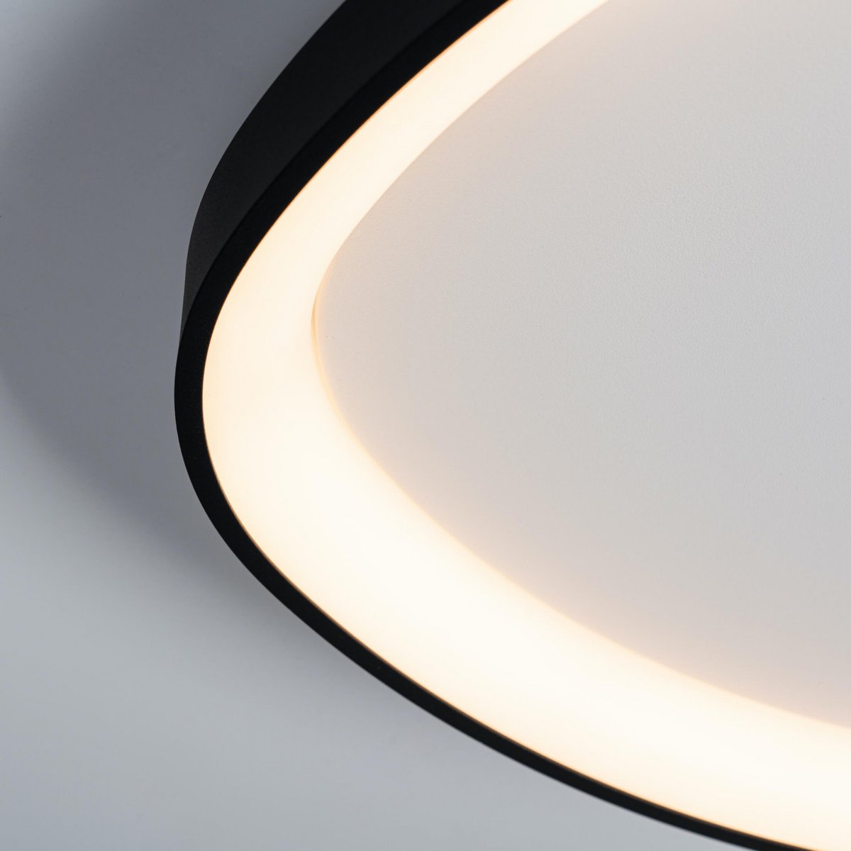 Plafonnier moderne et minimaliste - MESIANO noir, KOSILUM