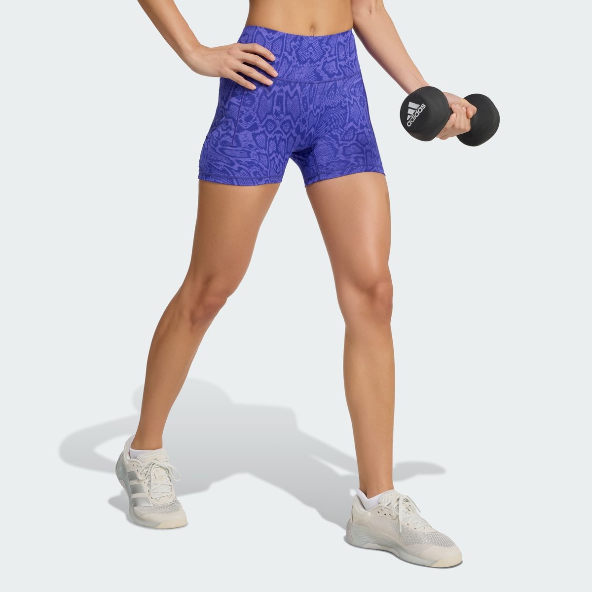 Legging Court Optimé Snake Legging Court Optimé Snake solar purple / pure purple, adidas Performance