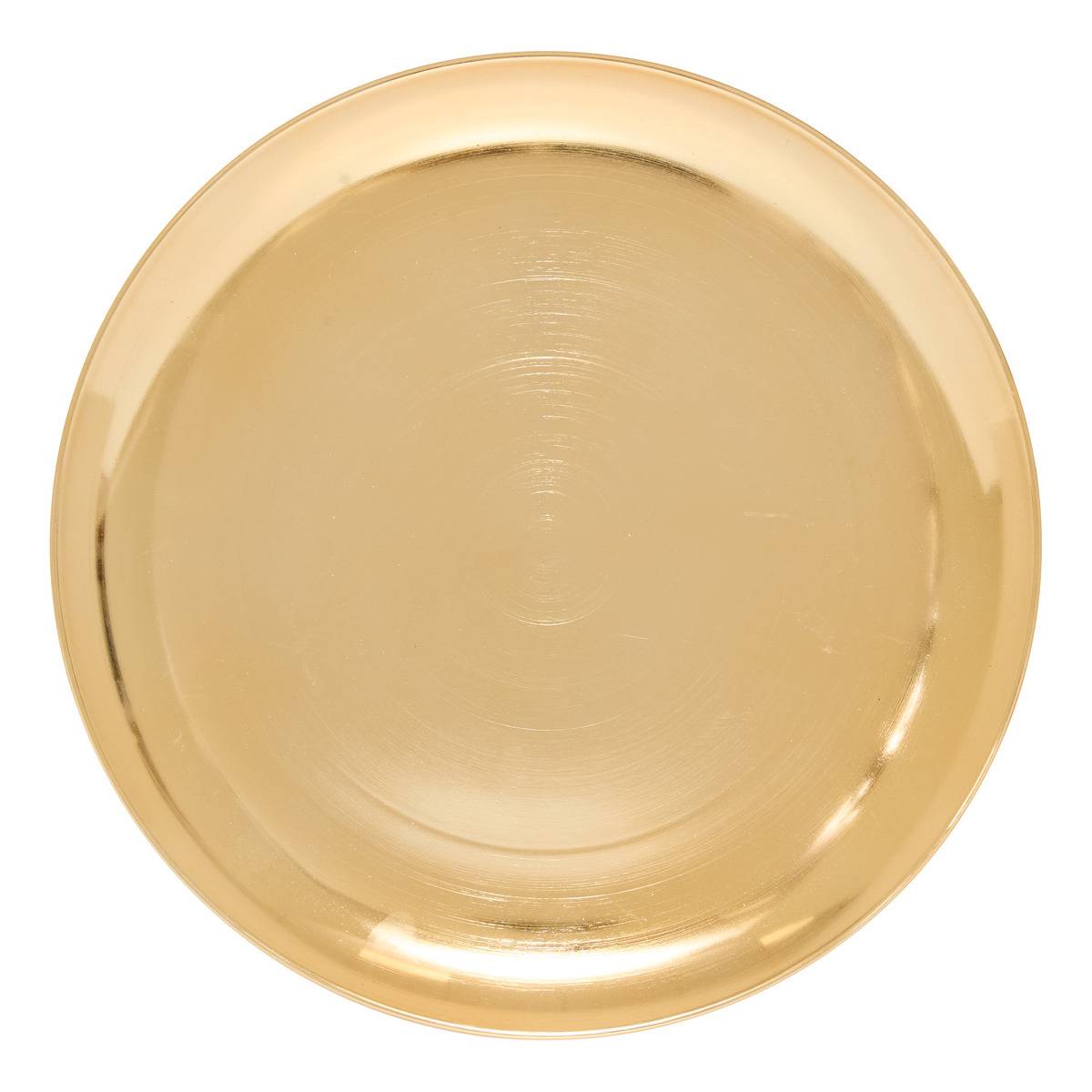 ASSIETTE PRES PLAT DORE D33CM dore, ATMOSPHERA