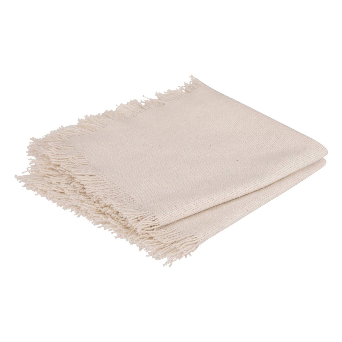 Lot de 2 serviettes de table MAHA gris, ATMOSPHERA