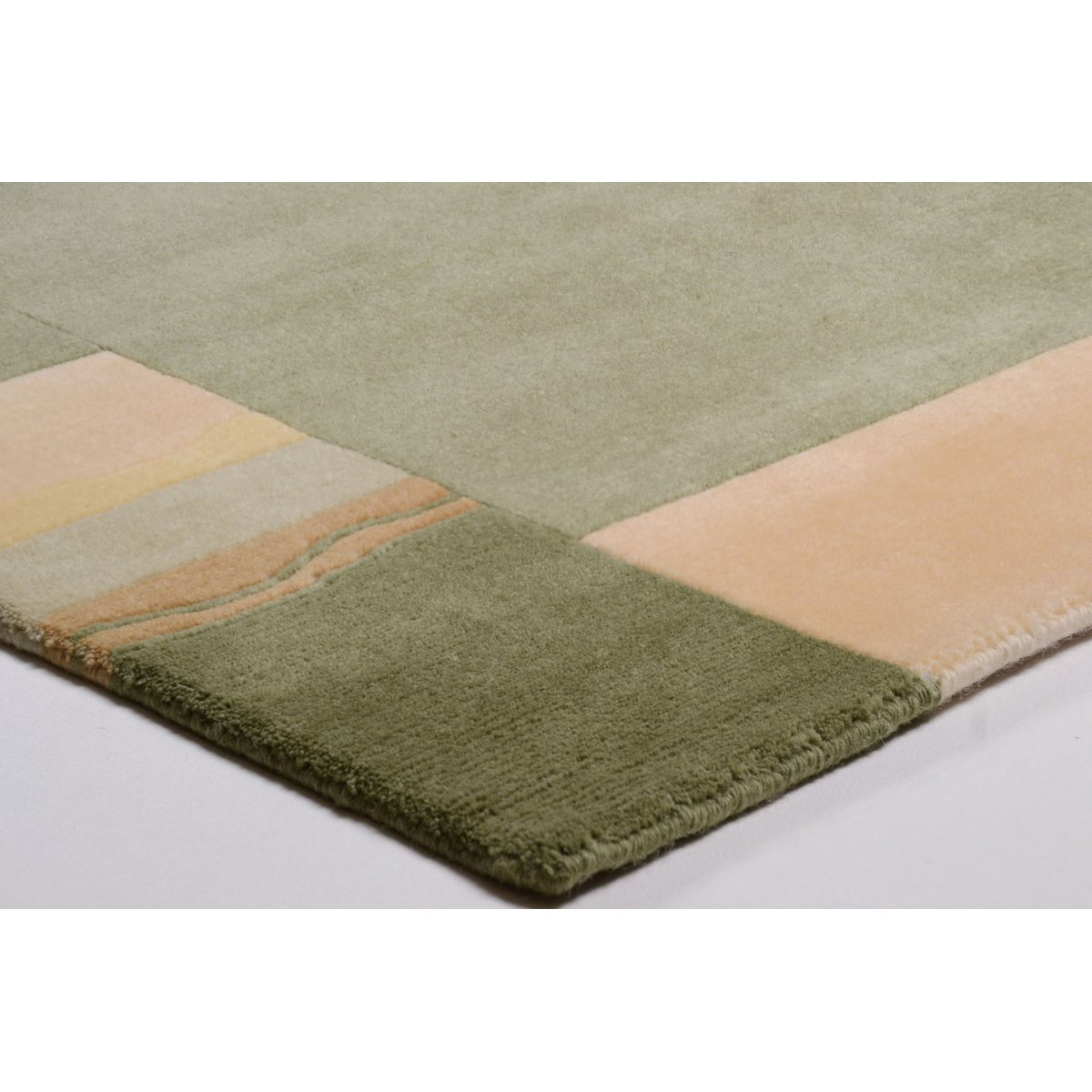 Tapis de salon gabbeh - AVANTI olive, THEKO